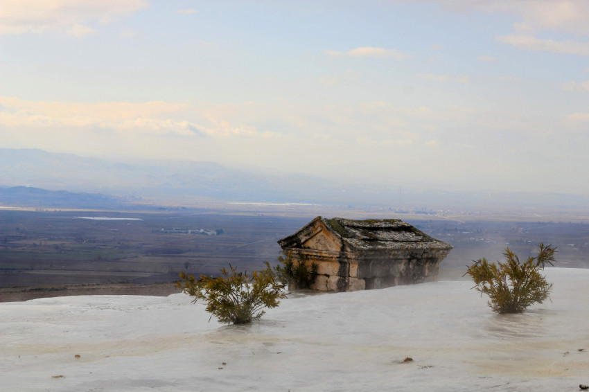 Pamukkale Hierapolis Antik Kenti mezar