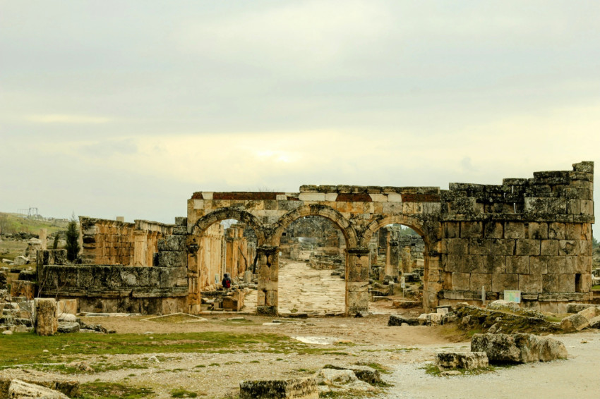 Pamukkale Hierapolis Antik Kenti kapı